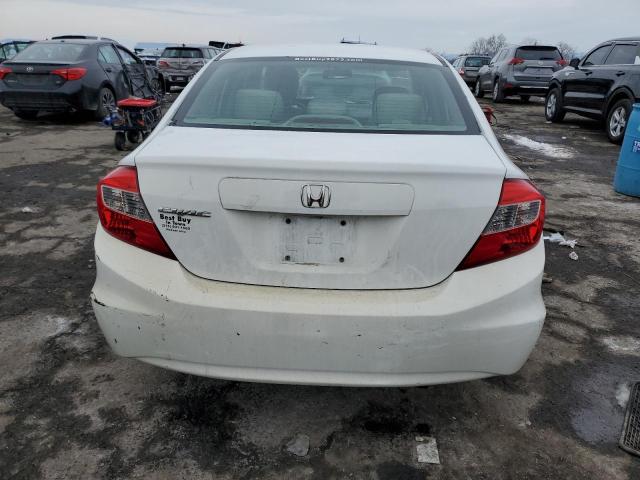 Седаны HONDA CIVIC 2012 Белый