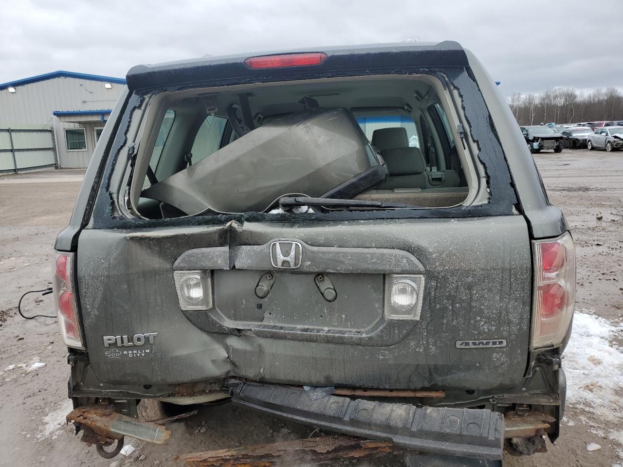 5FNYF18106B027620 2006 Honda Pilot Lx