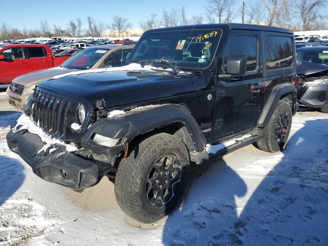 2021 Jeep Wrangler Sport VIN: 1C4GJXAN1MW714852 Lot: 38196754