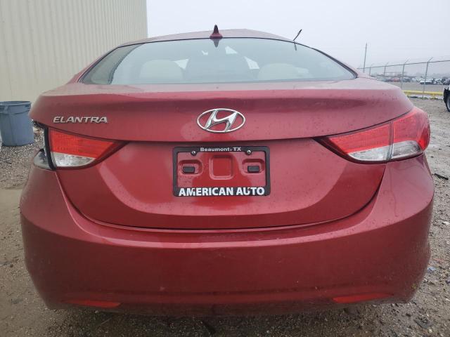 Седани HYUNDAI ELANTRA 2013 Червоний