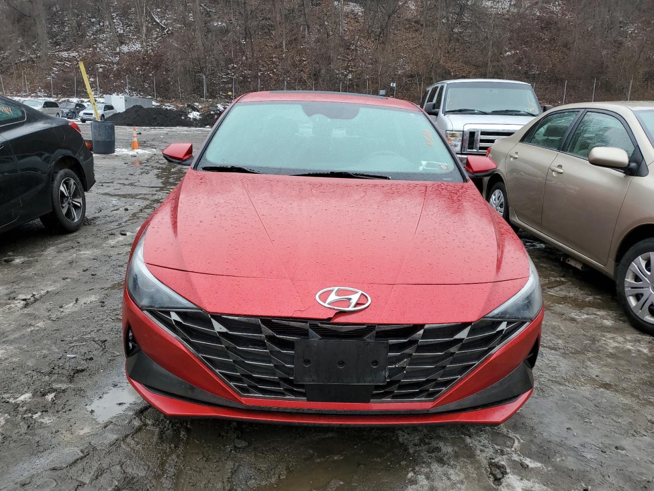 2022 Hyundai Elantra Sel VIN: 5NPLN4AG9NH080376 Lot: 38527734