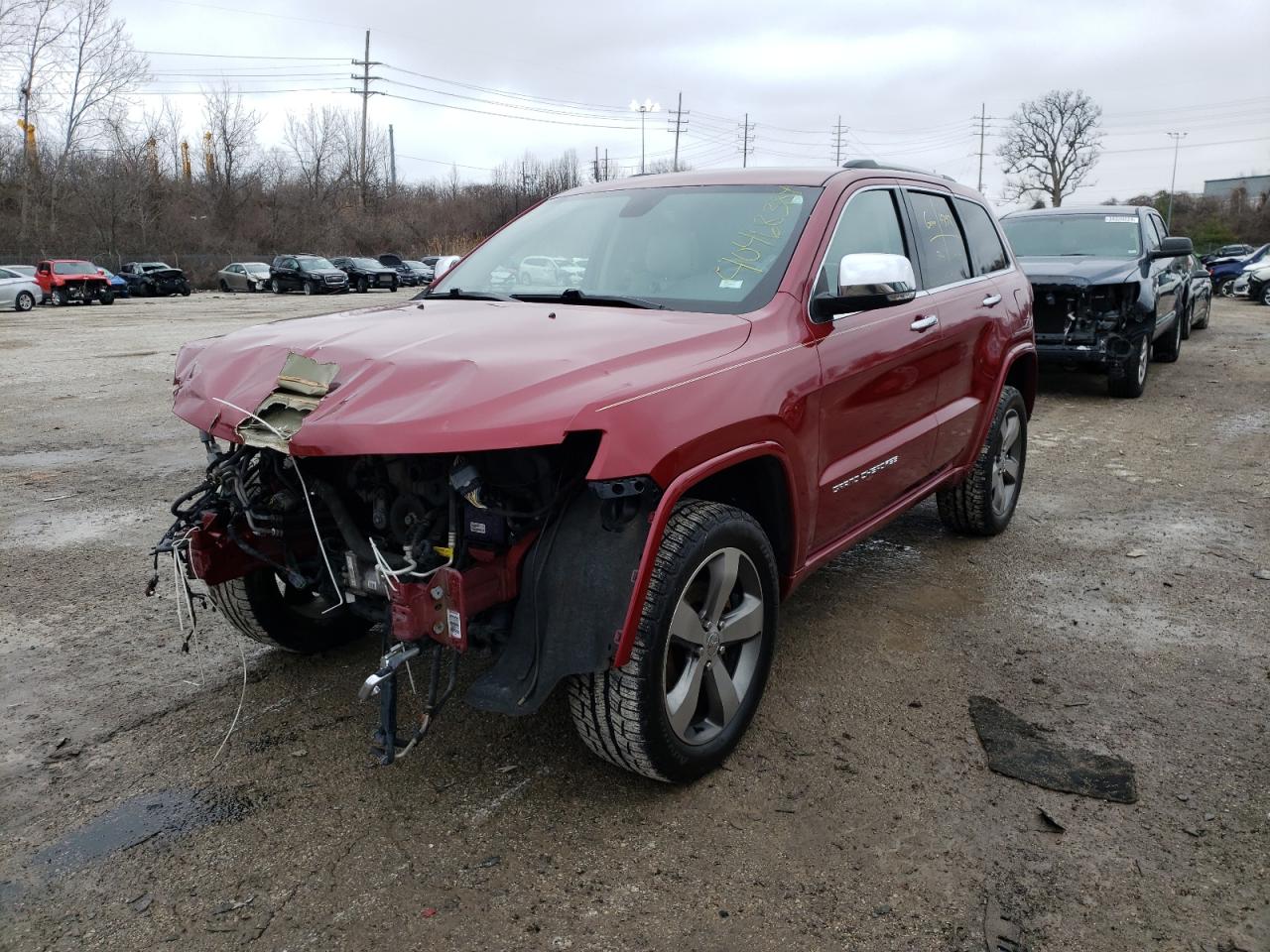 2015 Jeep Grand Cherokee Overland VIN: 1C4RJFCG6FC783168 Lot: 40468384