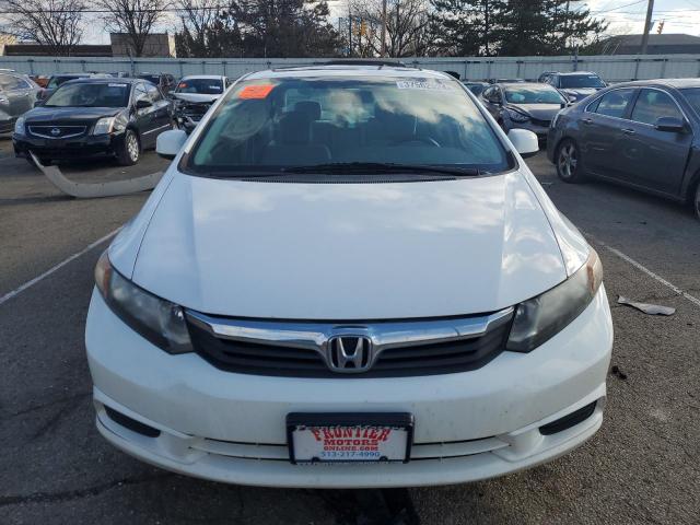  HONDA CIVIC 2012 White