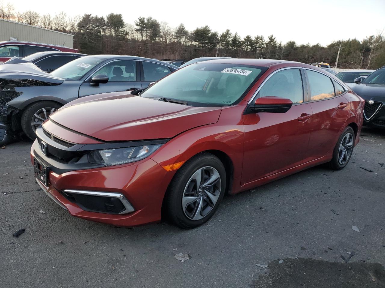 19XFC2F66LE203172 2020 Honda Civic Lx