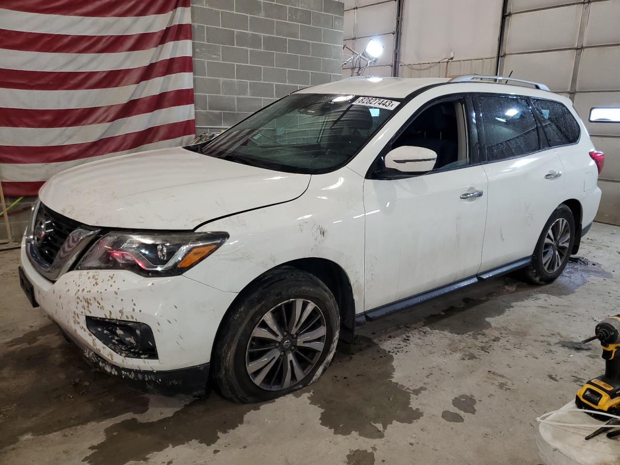 2017 Nissan Pathfinder S VIN: 5N1DR2MN8HC645364 Lot: 82827443