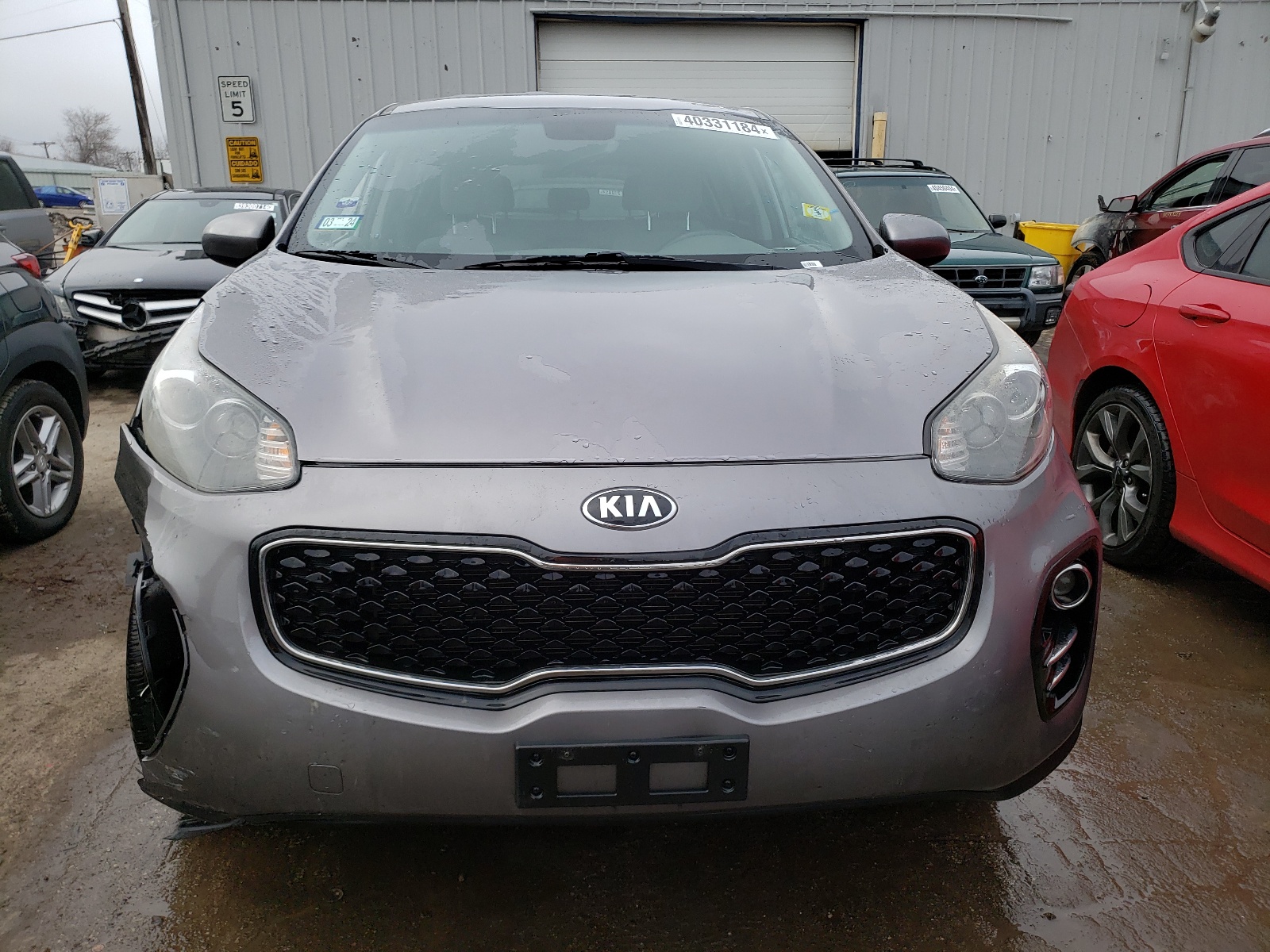 2017 Kia Sportage Lx vin: KNDPMCAC1H7289552