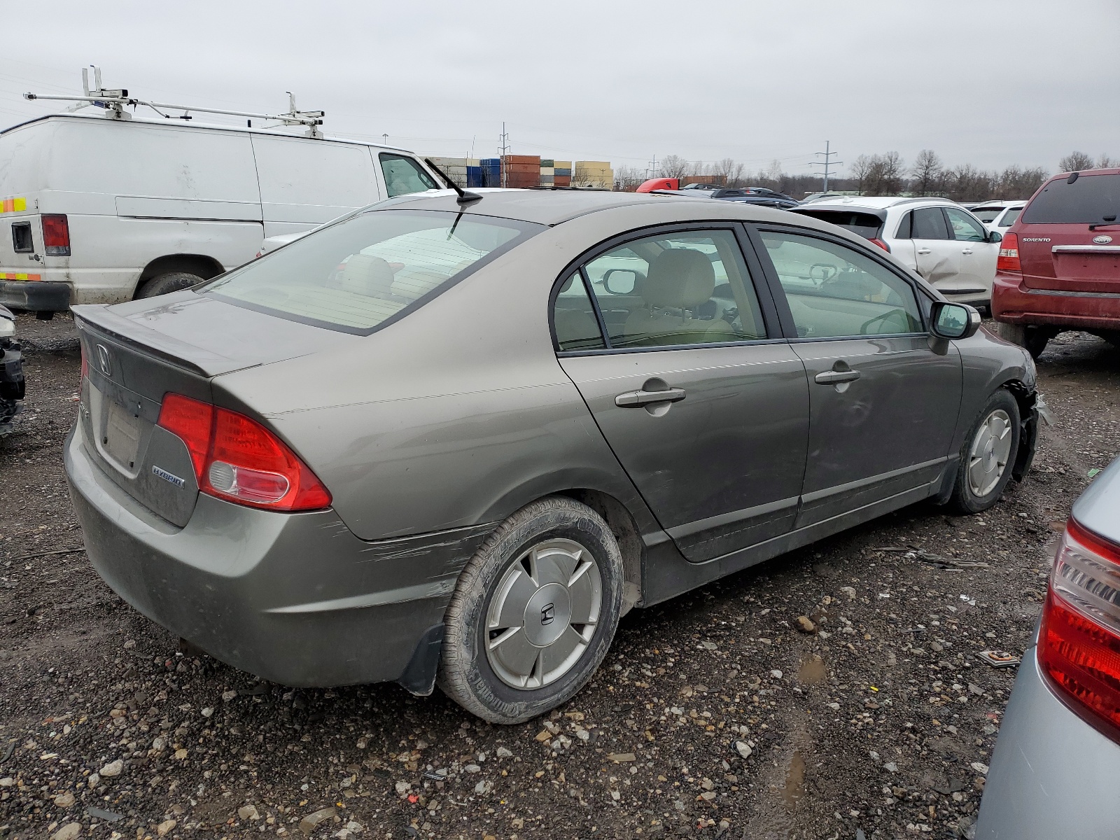 JHMFA36267S025435 2007 Honda Civic Hybrid