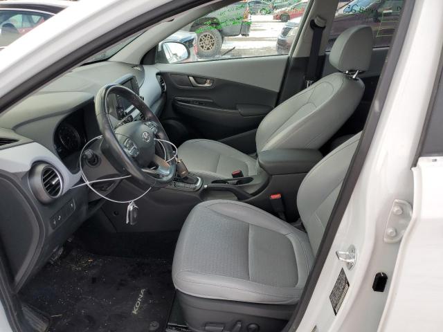  HYUNDAI KONA 2018 Білий