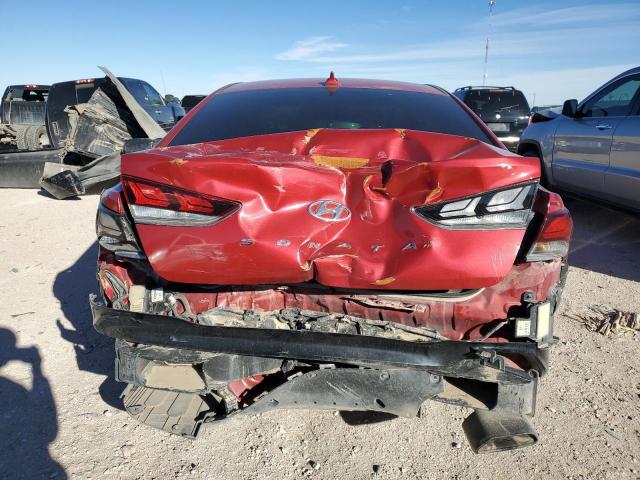  HYUNDAI SONATA 2018 Красный