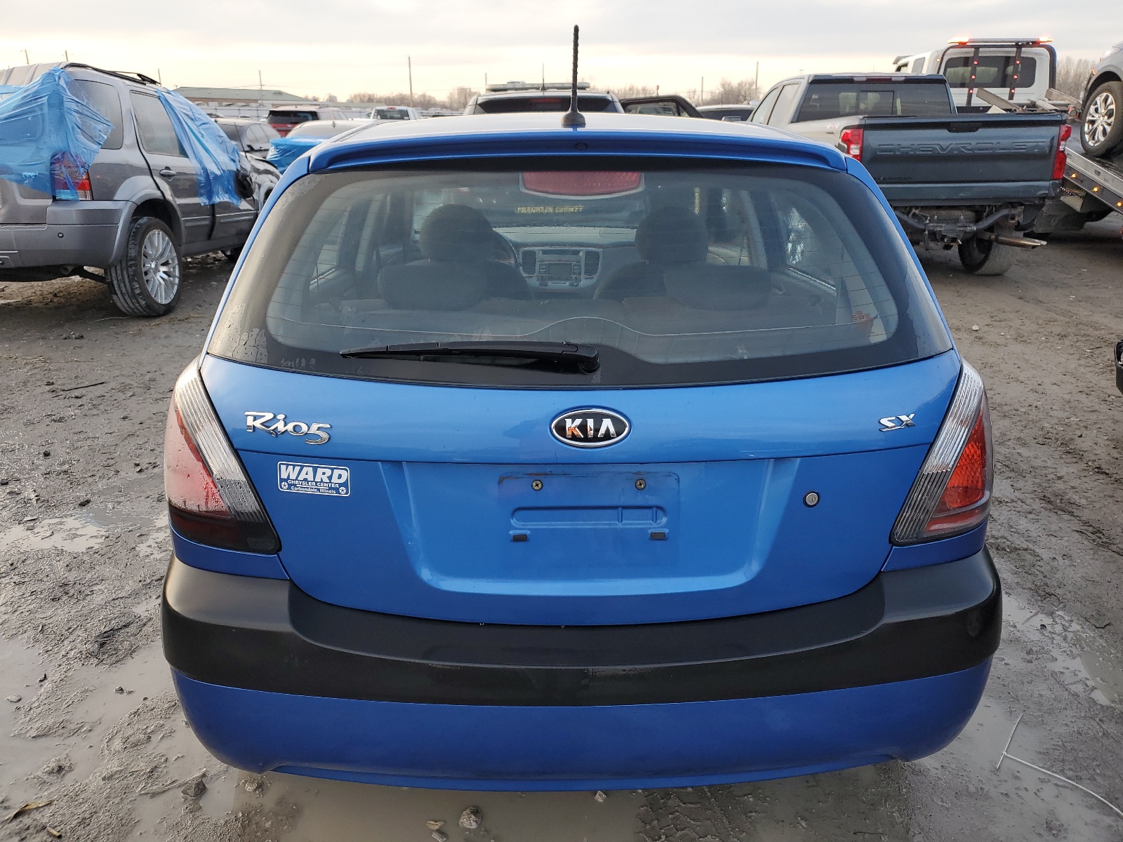 KNADE243596580906 2009 Kia Rio 5 Sx