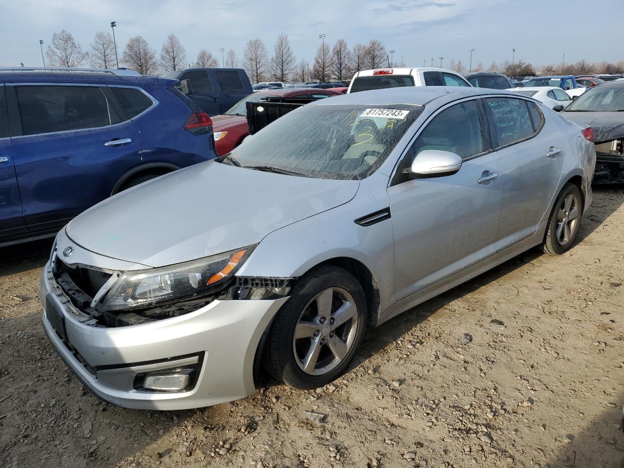 5XXGM4A74EG258582 2014 Kia Optima Lx