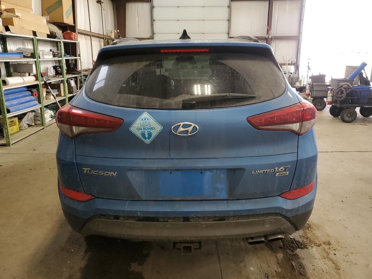 KM8J3CA23GU232197 2016 Hyundai Tucson Limited