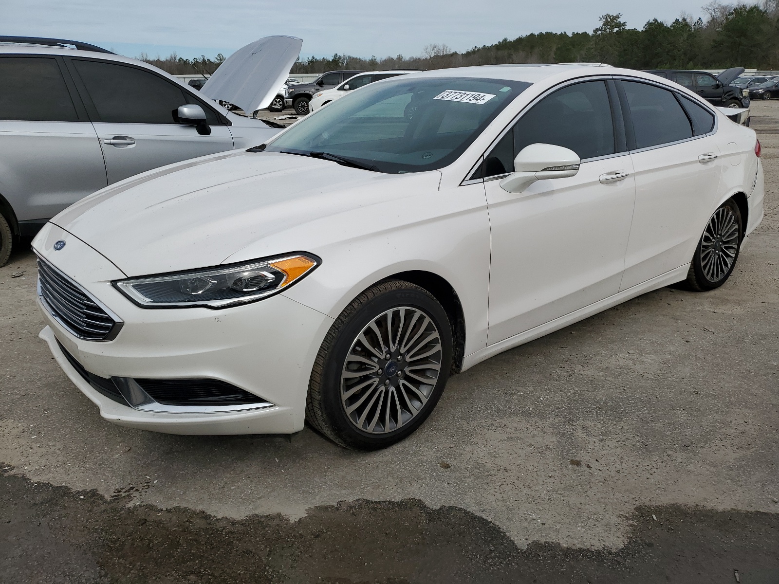 2018 Ford Fusion Se vin: 3FA6P0H97JR183655