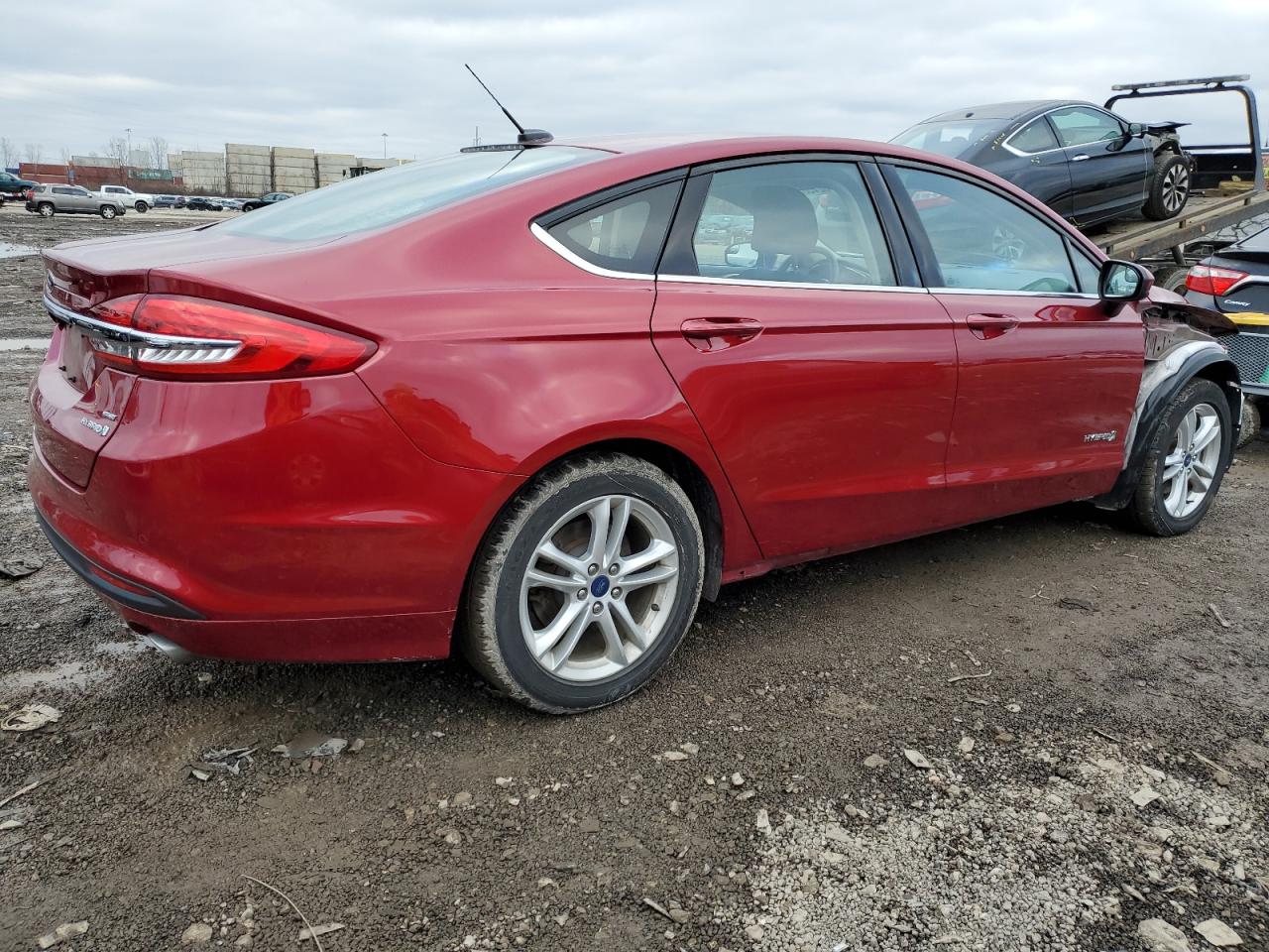 2018 Ford Fusion Se Hybrid VIN: 3FA6P0LUXJR175447 Lot: 82458853