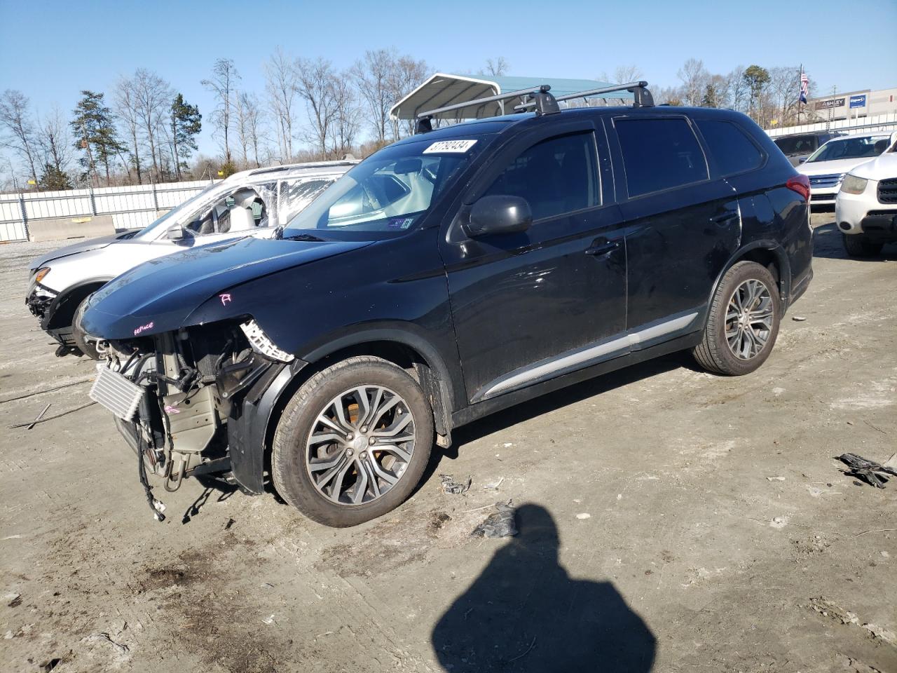 VIN JA4AZ3A30JZ071436 2018 MITSUBISHI OUTLANDER no.1