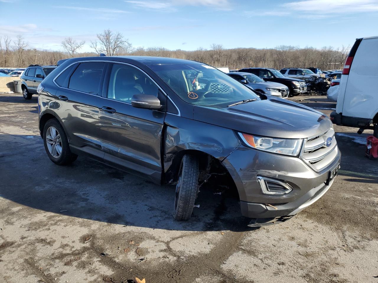 VIN 2FMTK4J97FBB11000 2015 FORD EDGE no.4