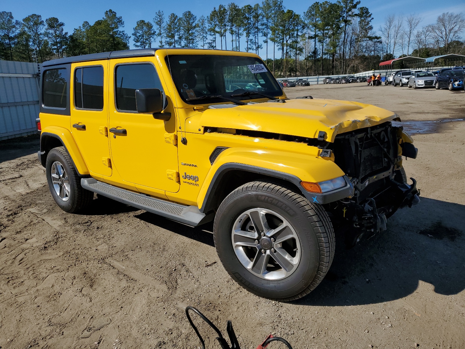 2019 Jeep Wrangler Unlimited Sahara vin: 1C4HJXEN6KW593005