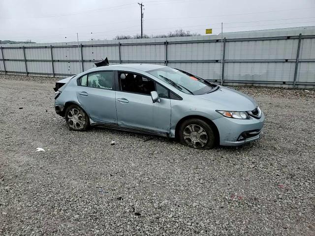 2013 Honda Civic Hybrid VIN: 19XFB4F25DE000657 Lot: 54668124