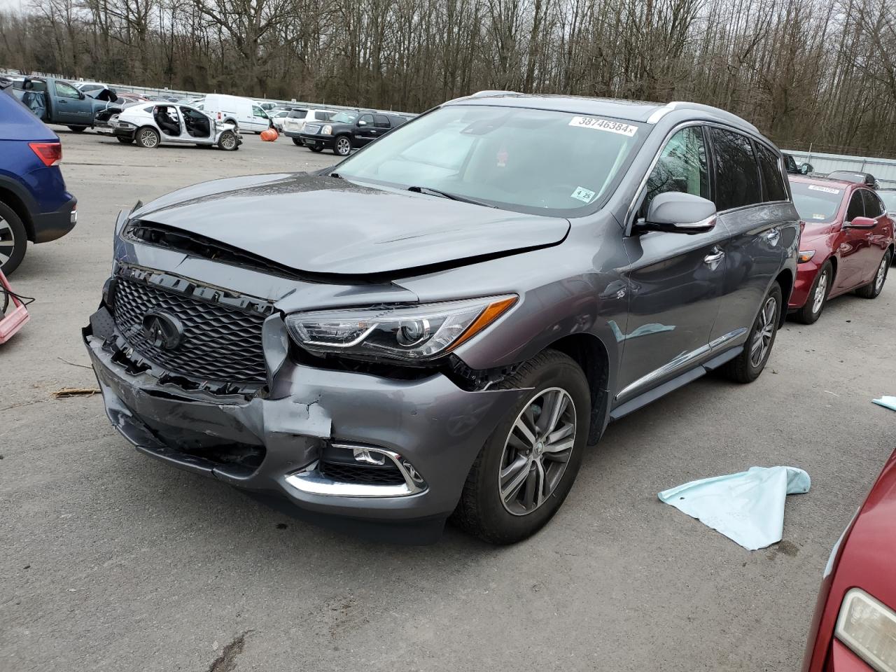 2020 Infiniti Qx60 Luxe VIN: 5N1DL0MM8LC510777 Lot: 38746384