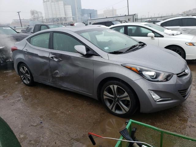  HYUNDAI ELANTRA 2014 Серебристый