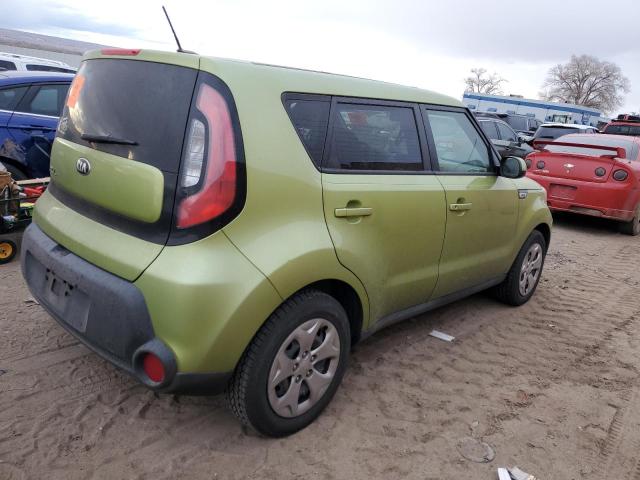  KIA SOUL 2015 Зеленый