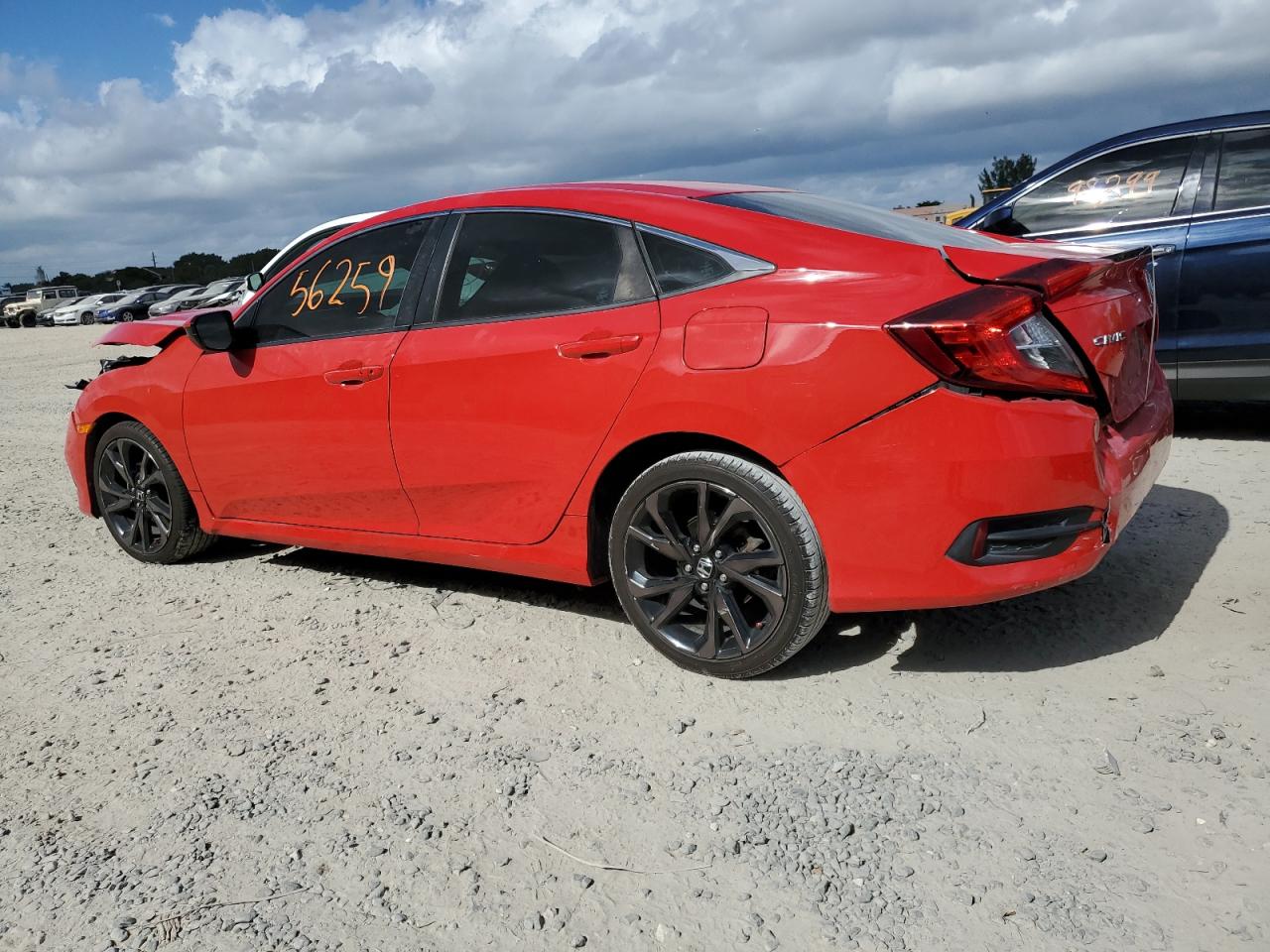 2HGFC2F88KH556471 2019 HONDA CIVIC - Image 2