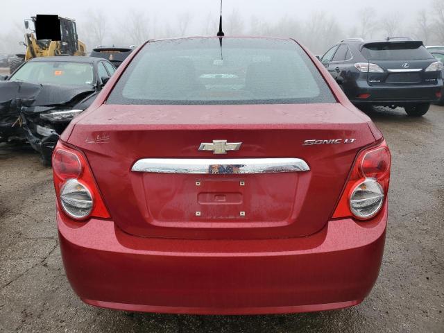  CHEVROLET SONIC 2013 Красный