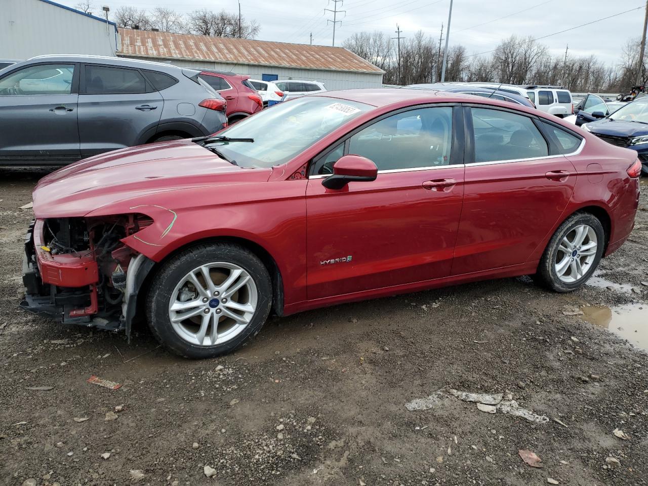 2018 Ford Fusion Se Hybrid VIN: 3FA6P0LUXJR175447 Lot: 82458853