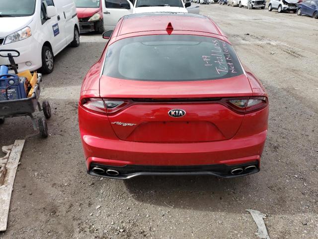  KIA STINGER 2019 Красный