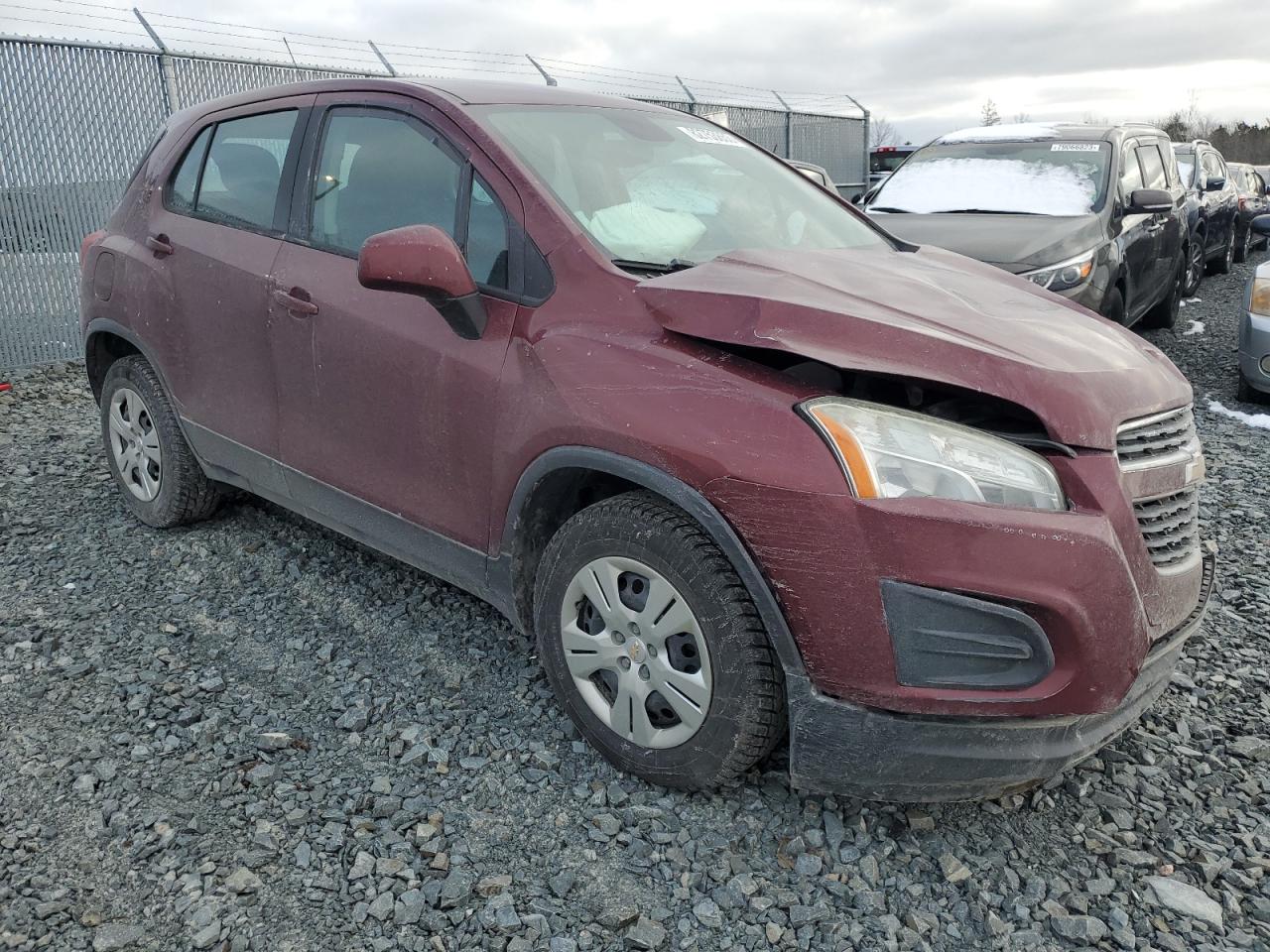 2015 Chevrolet Trax Ls VIN: 3GNCJKSB0FL166798 Lot: 82753853