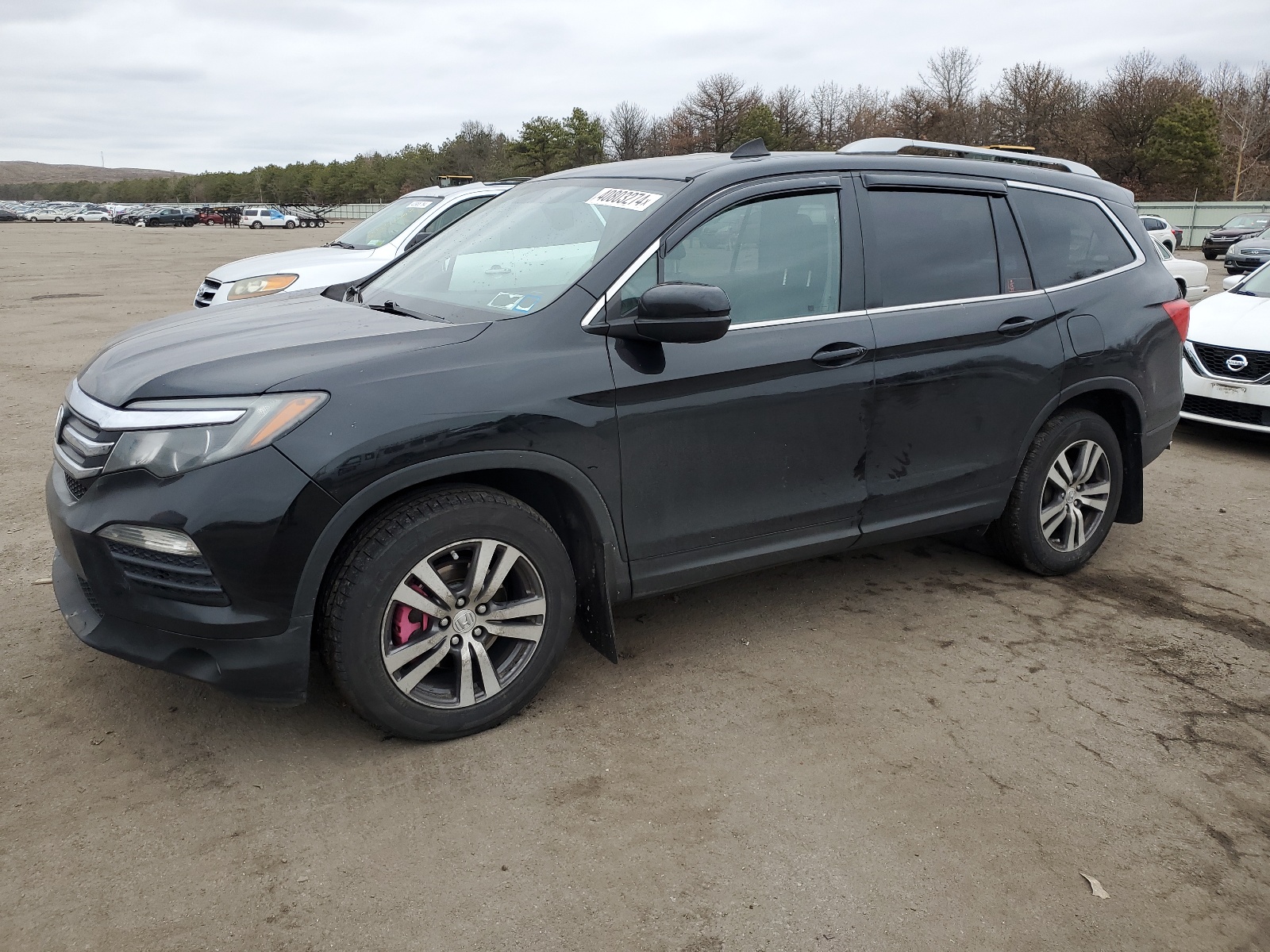 2016 Honda Pilot Exl vin: 5FNYF6H51GB119613