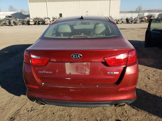  KIA OPTIMA 2014 Красный