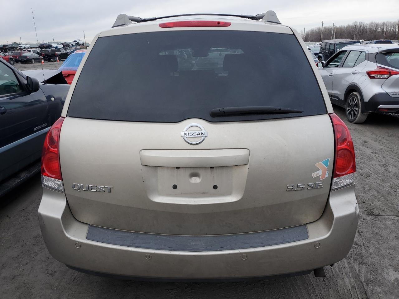 2005 Nissan Quest S VIN: 5N1BV28U35N119096 Lot: 40357894