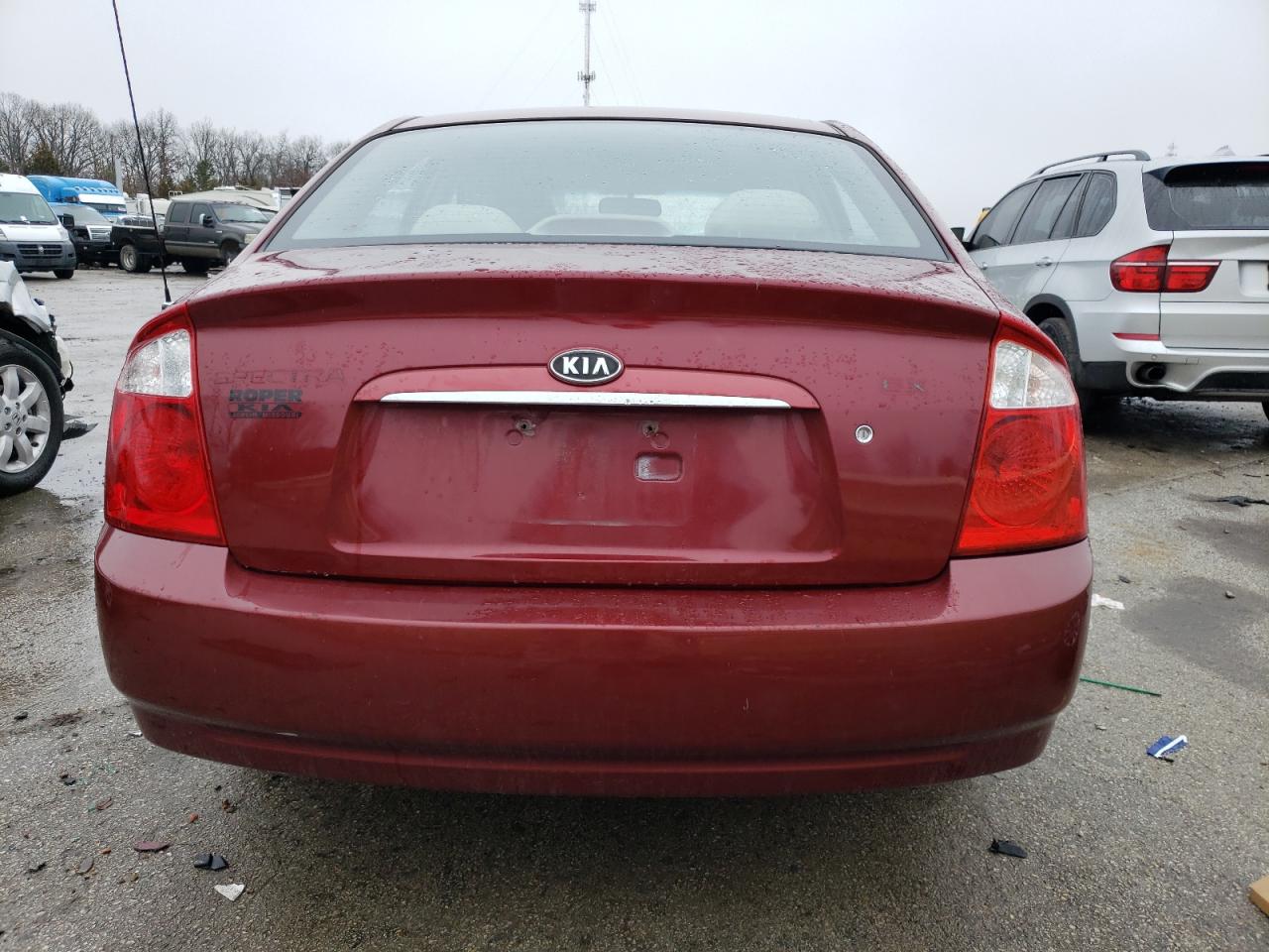 2006 Kia Spectra Lx VIN: KNAFE121X65365155 Lot: 40038434