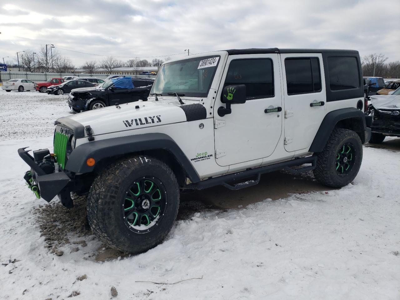 2015 Jeep Wrangler Unlimited Sport VIN: 1C4BJWDG6FL758755 Lot: 38901424