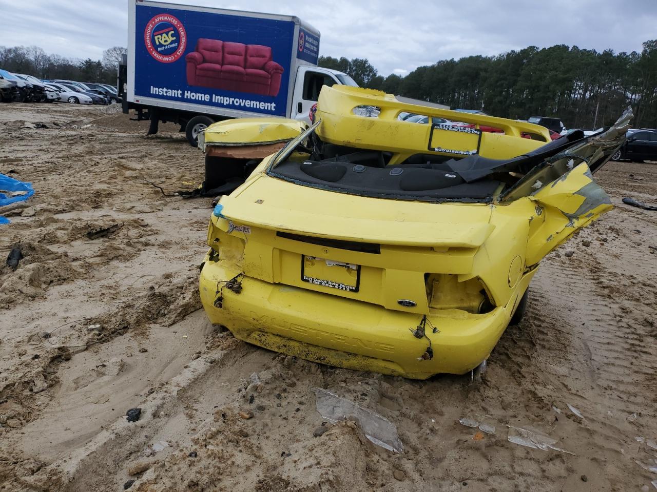 2001 Ford Mustang Gt VIN: 1FAFP42X11F163364 Lot: 36899804