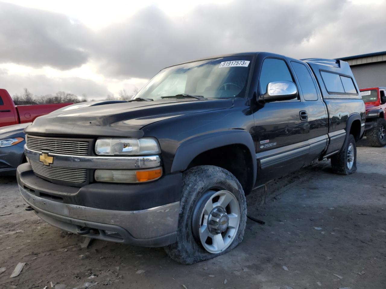 2001 Chevrolet Silverado K2500 Heavy Duty blue null diesel 1GCHK291X1E223526 photo #1