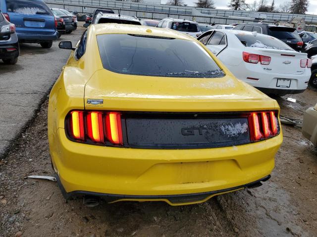  FORD MUSTANG 2015 Желтый