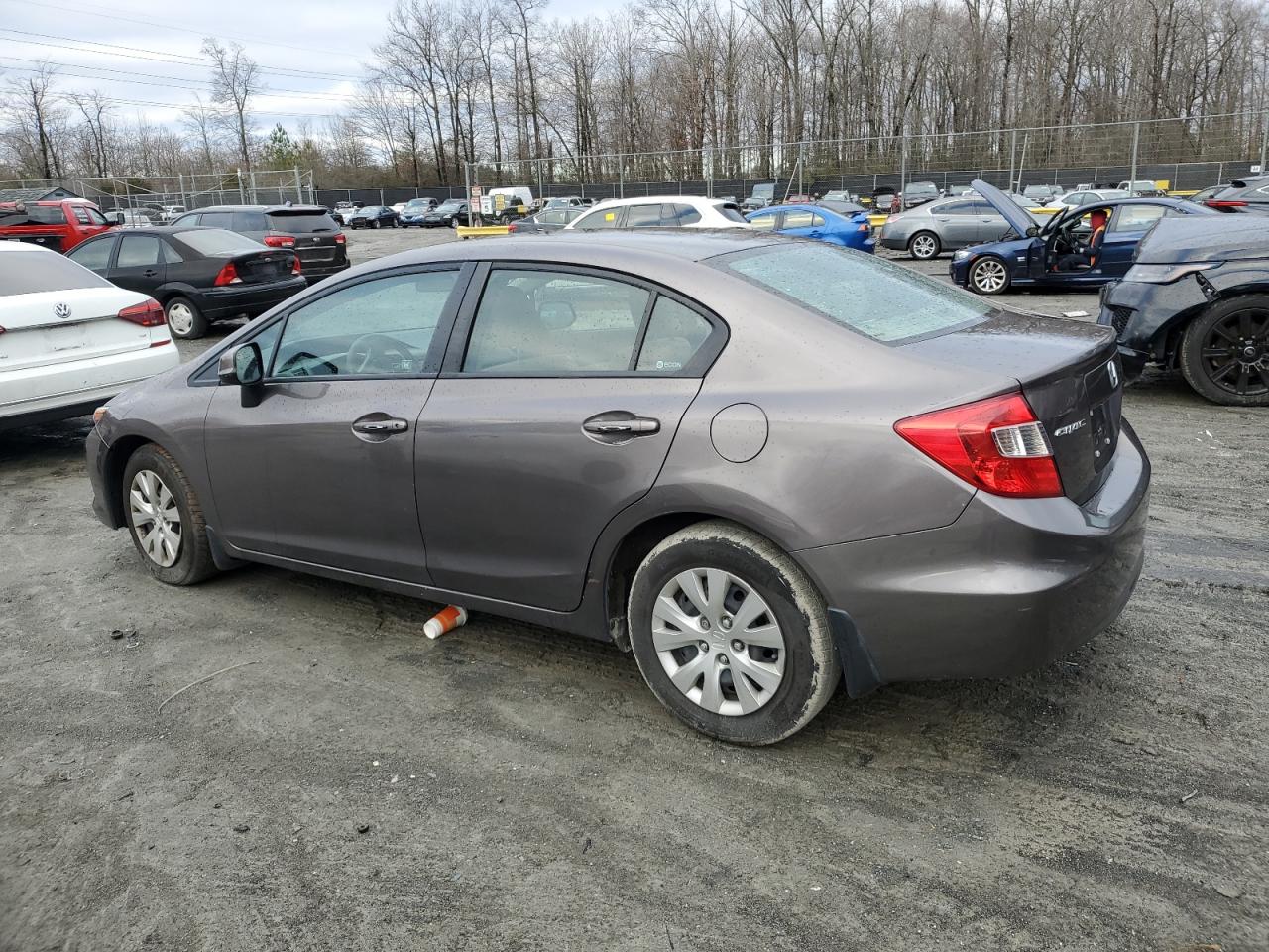 2012 Honda Civic Lx VIN: 19XFB2F55CE052349 Lot: 81554453