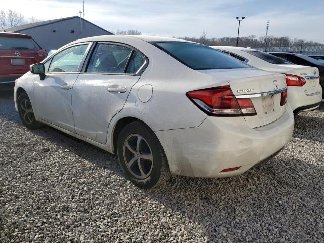 Sedans HONDA CIVIC 2015 White