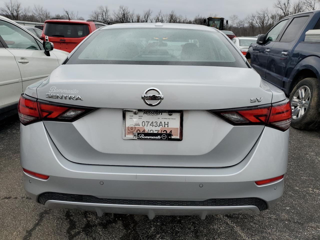 2020 Nissan Sentra Sv VIN: 3N1AB8CV4LY302263 Lot: 40777224