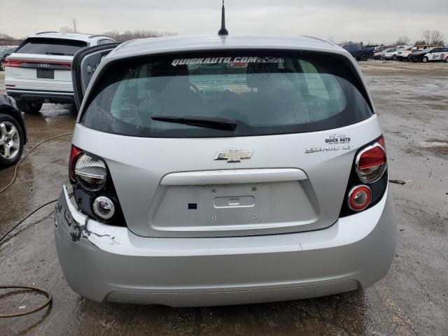  CHEVROLET SONIC 2014 Сріблястий