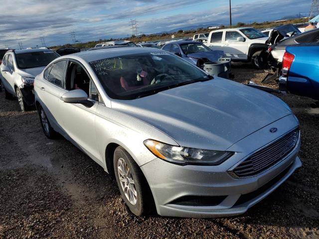 Седани FORD FUSION 2017 Сріблястий