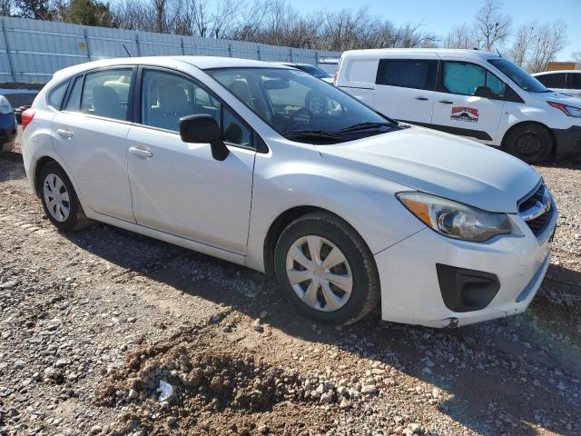  SUBARU IMPREZA 2014 White