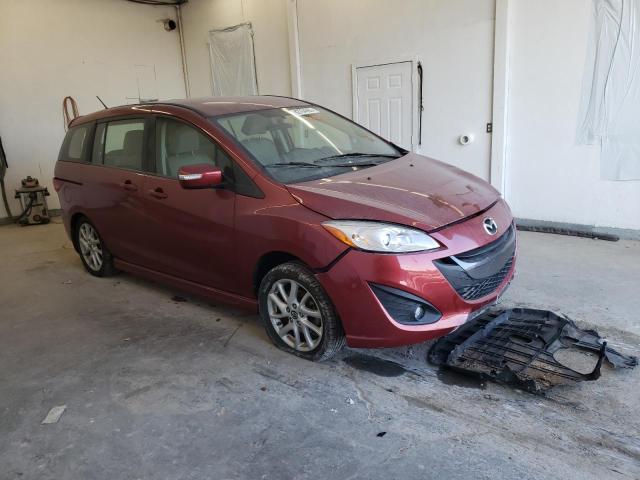  MAZDA 5 2015 Бордовий