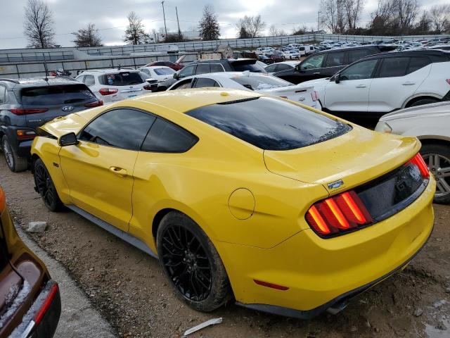  FORD MUSTANG 2015 Желтый