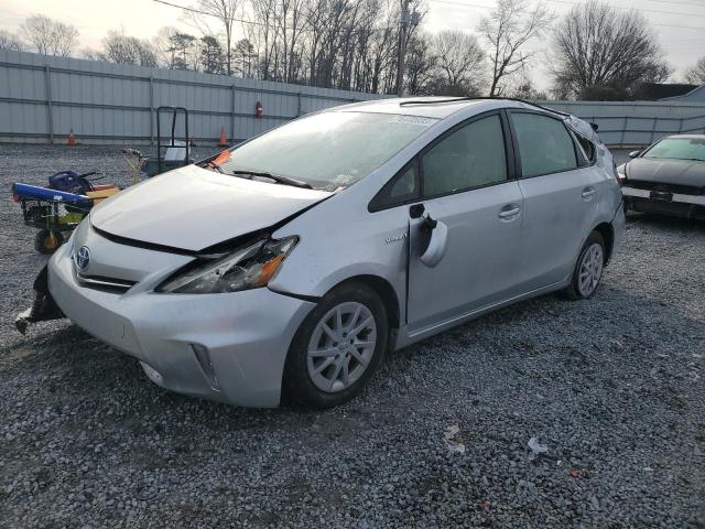  TOYOTA PRIUS 2012 Сріблястий