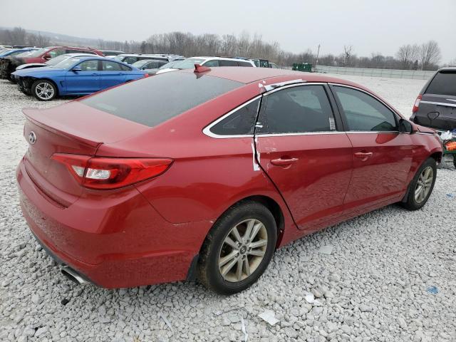  HYUNDAI SONATA 2017 Красный