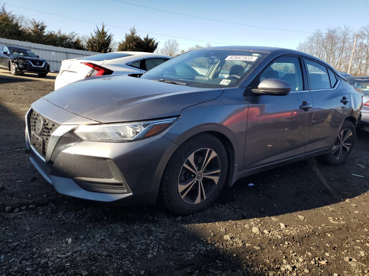 2020 Nissan Sentra Sv VIN: 3N1AB8CV2LY212108 Lot: 82667323