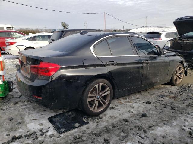  BMW 3 SERIES 2018 Черный